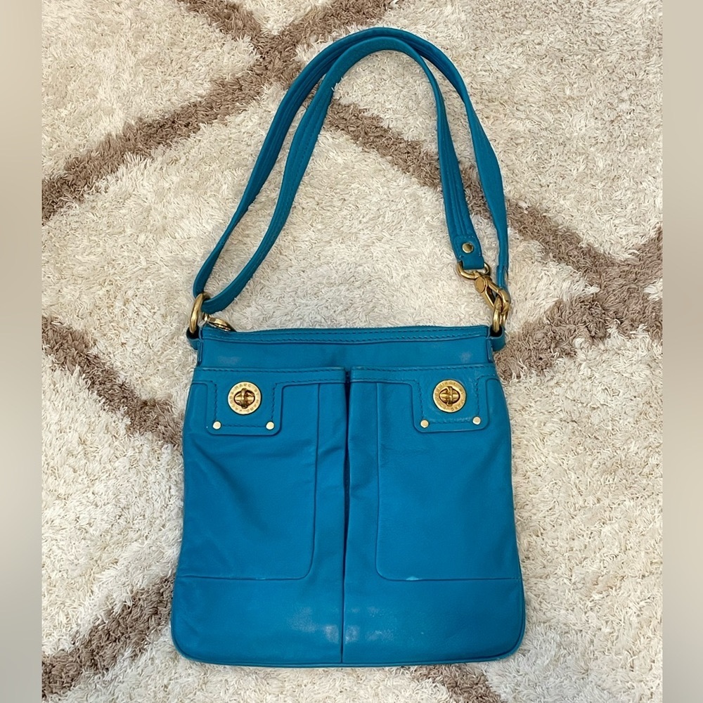 Marc by Marc Jacobs teal blue crossbody